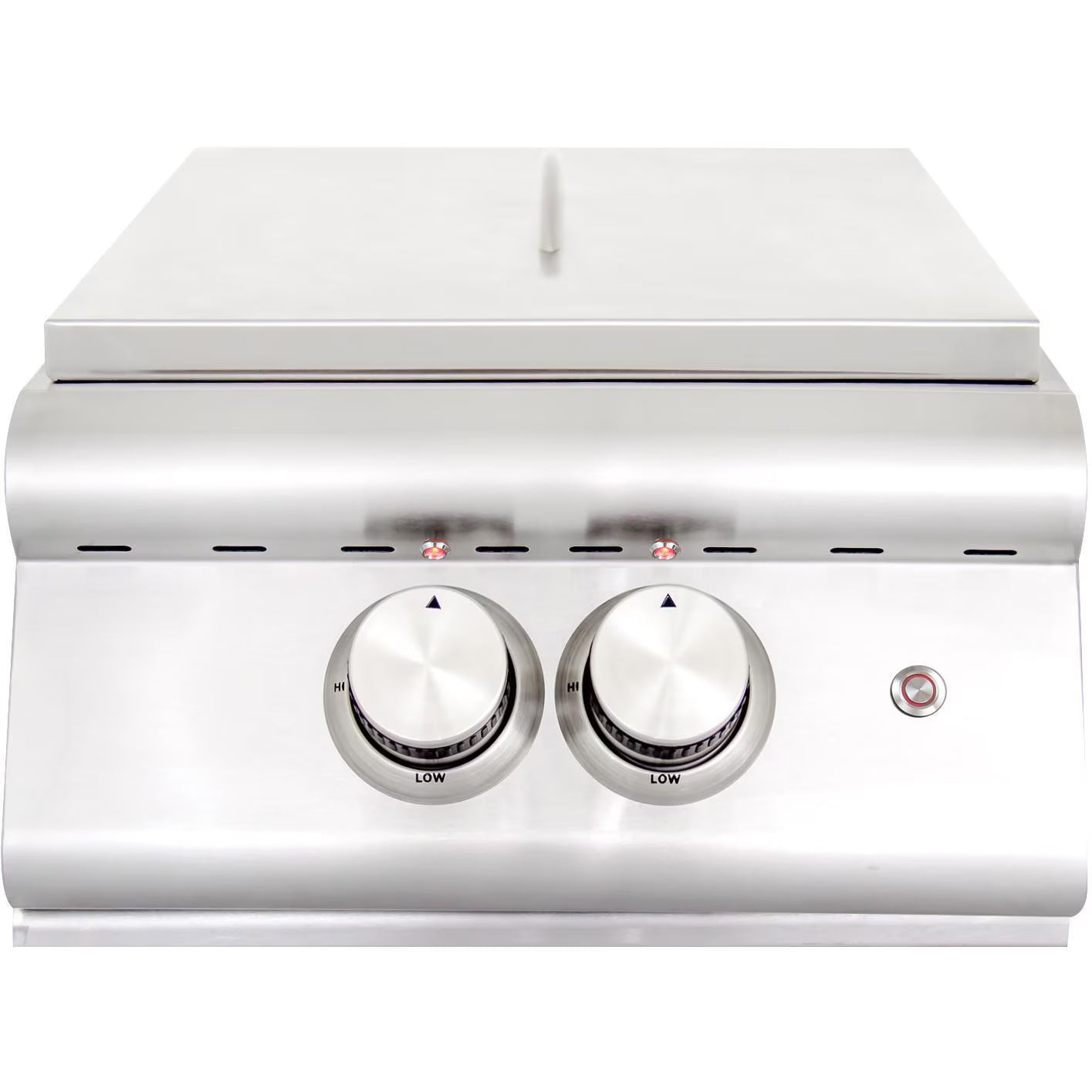 Blaze LTE Built-In Natural Gas High Performance Power Burner w/ Wok Ring