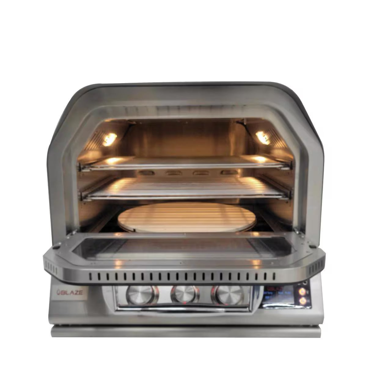Blaze 26-Inch Built-In Natural Gas Outdoor Oven with Rotisserie