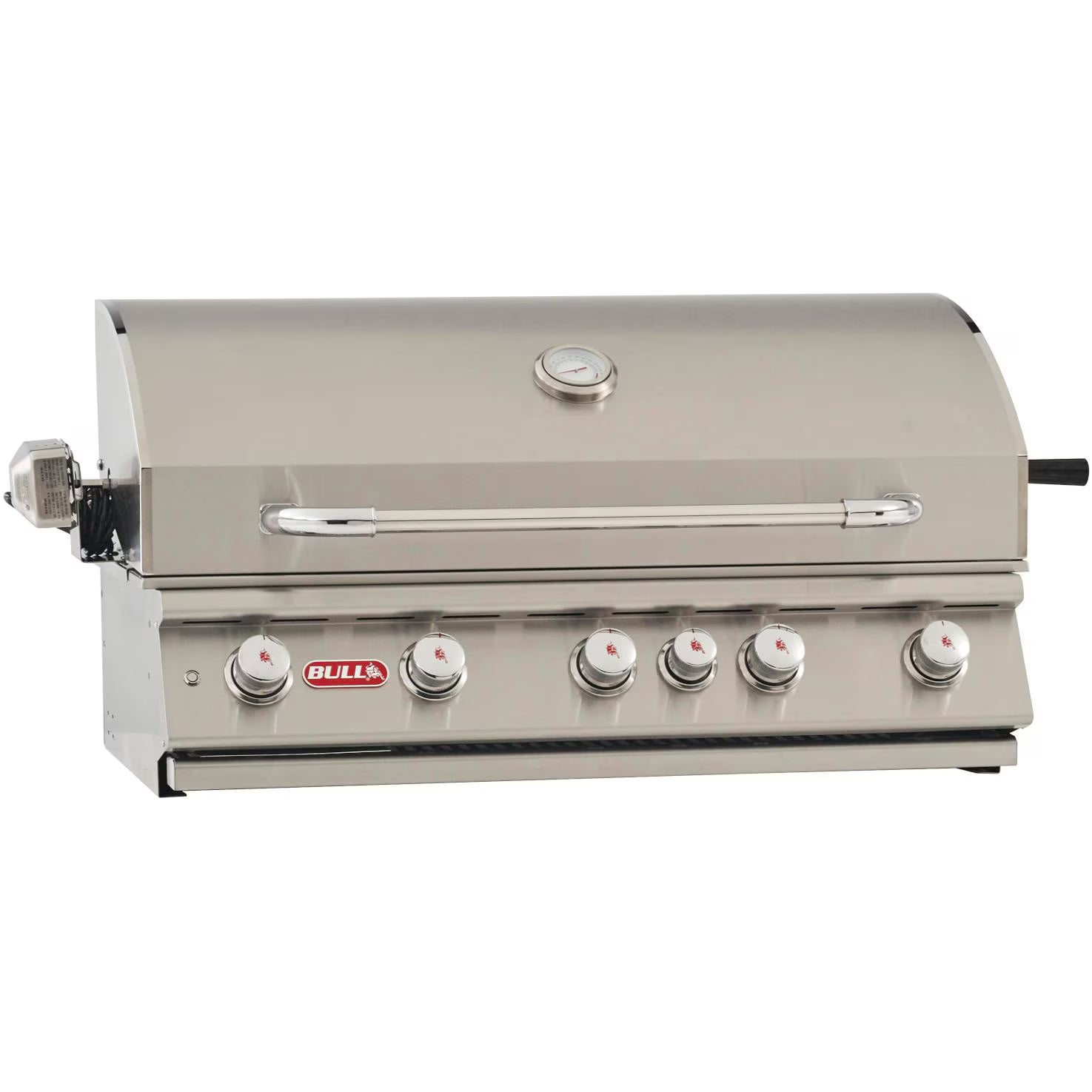 Bull Brahma 38-Inch 5-Burner Built-In Natural Gas Grill with Rotisserie