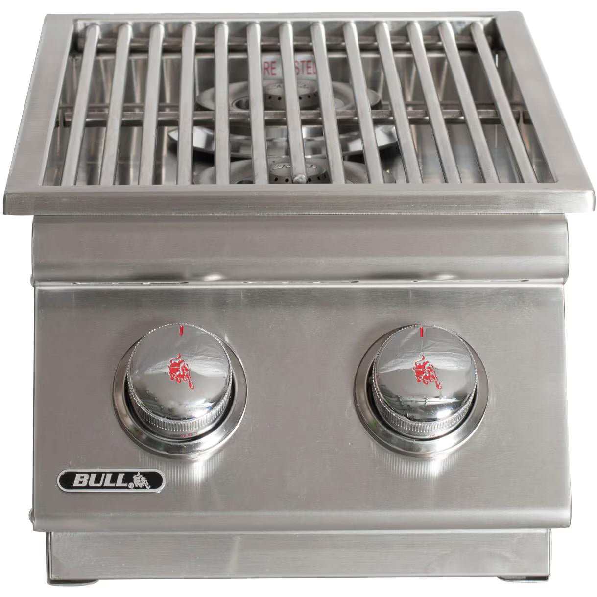 Bull Built-In Natural Gas Double Side Burner w/ Stainless Steel Lid