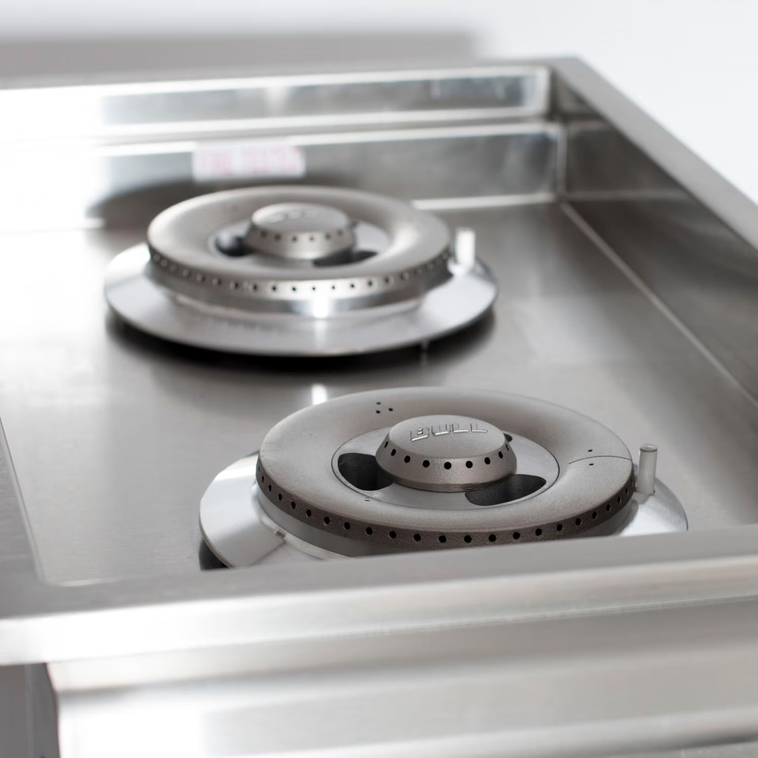 Bull Built-In Natural Gas Double Side Burner w/ Stainless Steel Lid