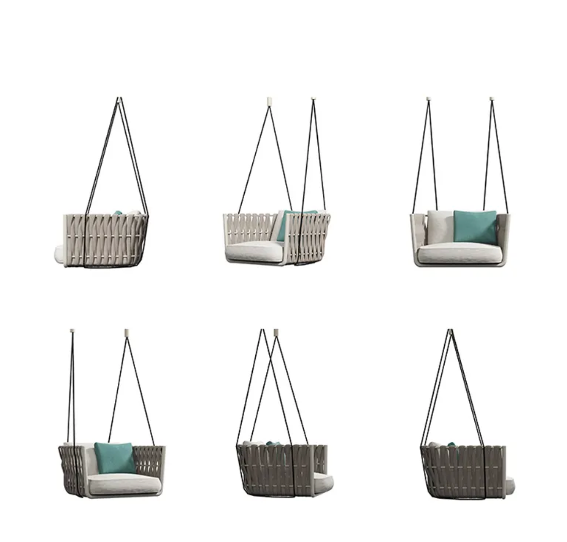 Rattan Balcony Swing