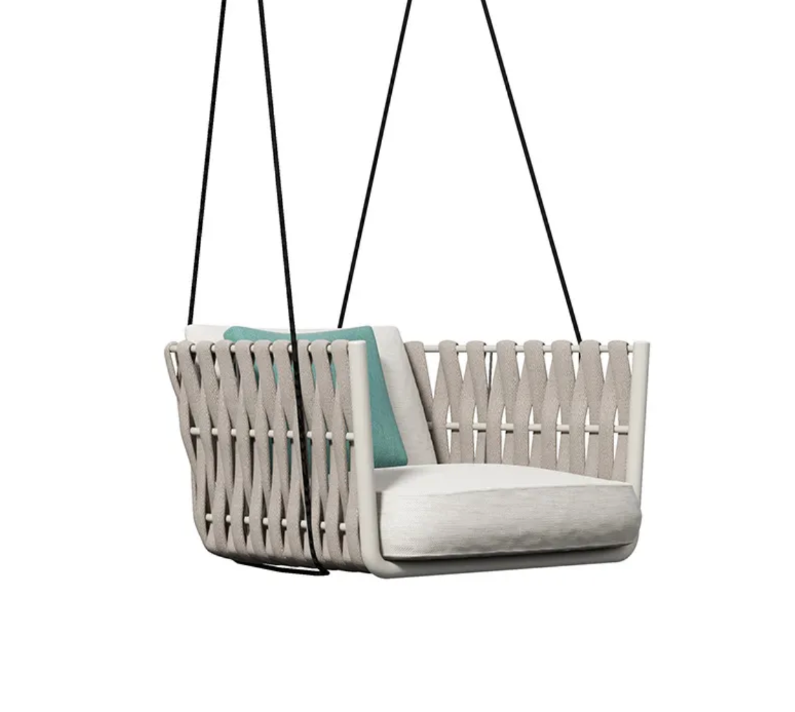 Rattan Balcony Swing