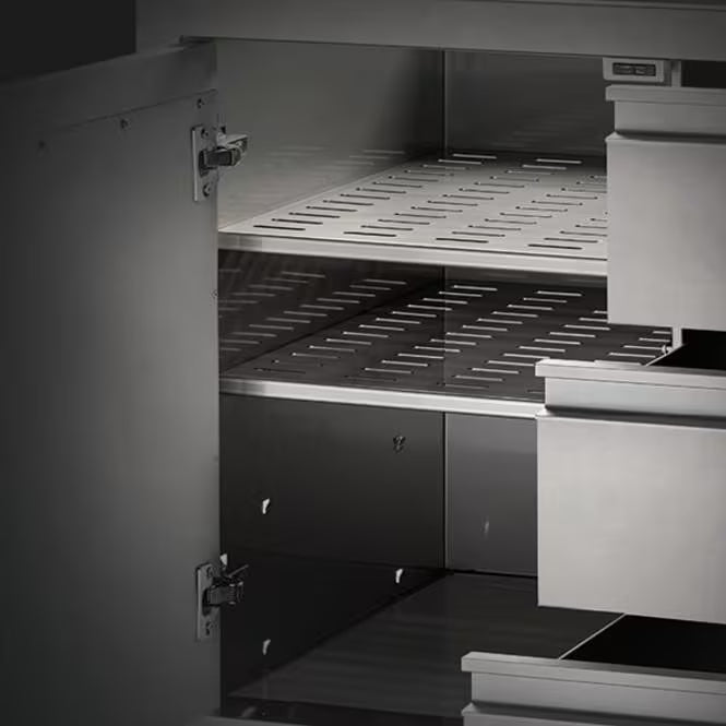 Napoleon 36-Inch Stainless Steel Single Door & Triple Drawer Combo