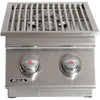 Bull Built-In Double Side Burner w/ Stainless Steel Lid – Propane
