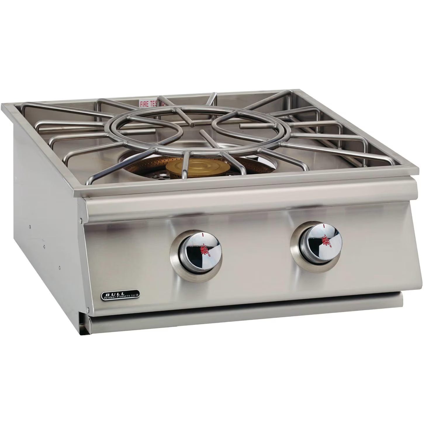 Bull Built-In Natural Gas Power Burner w/ Stainless Steel Lid