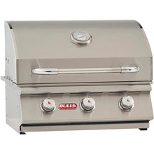 Load image into Gallery viewer, Bull Steer Premium 25-Inch 3-Burner Built-In Propane Gas Grill
